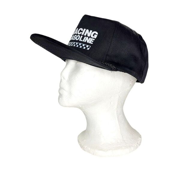 Vintage 76 Racing Gasoline Flat Bill Braided Strap Snapback Hat Cap Unisex NEW - Picture 5 of 9